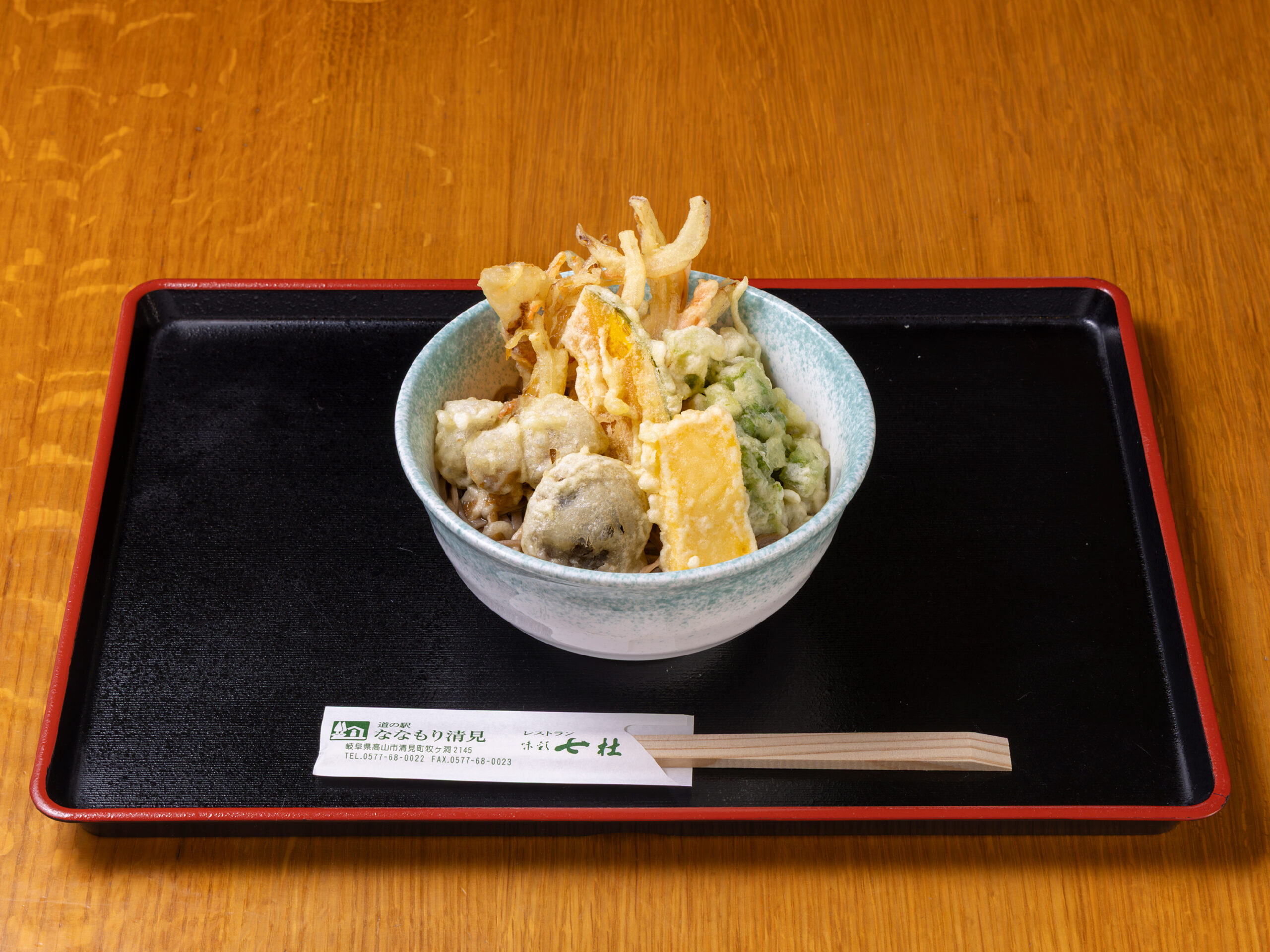季節の天ぷらそば